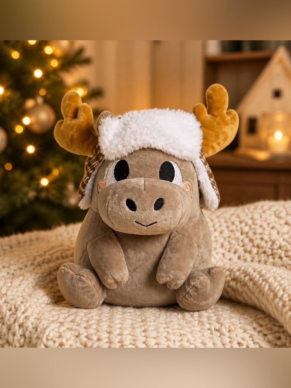 Honeymaru Charlie Moose 10 Inch Plush